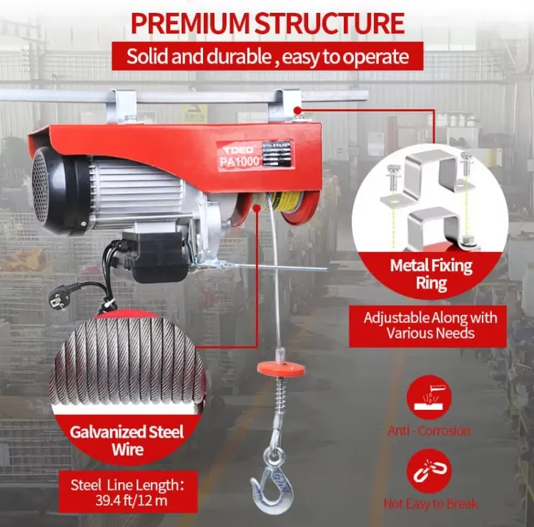 Miniature Electric Hoist